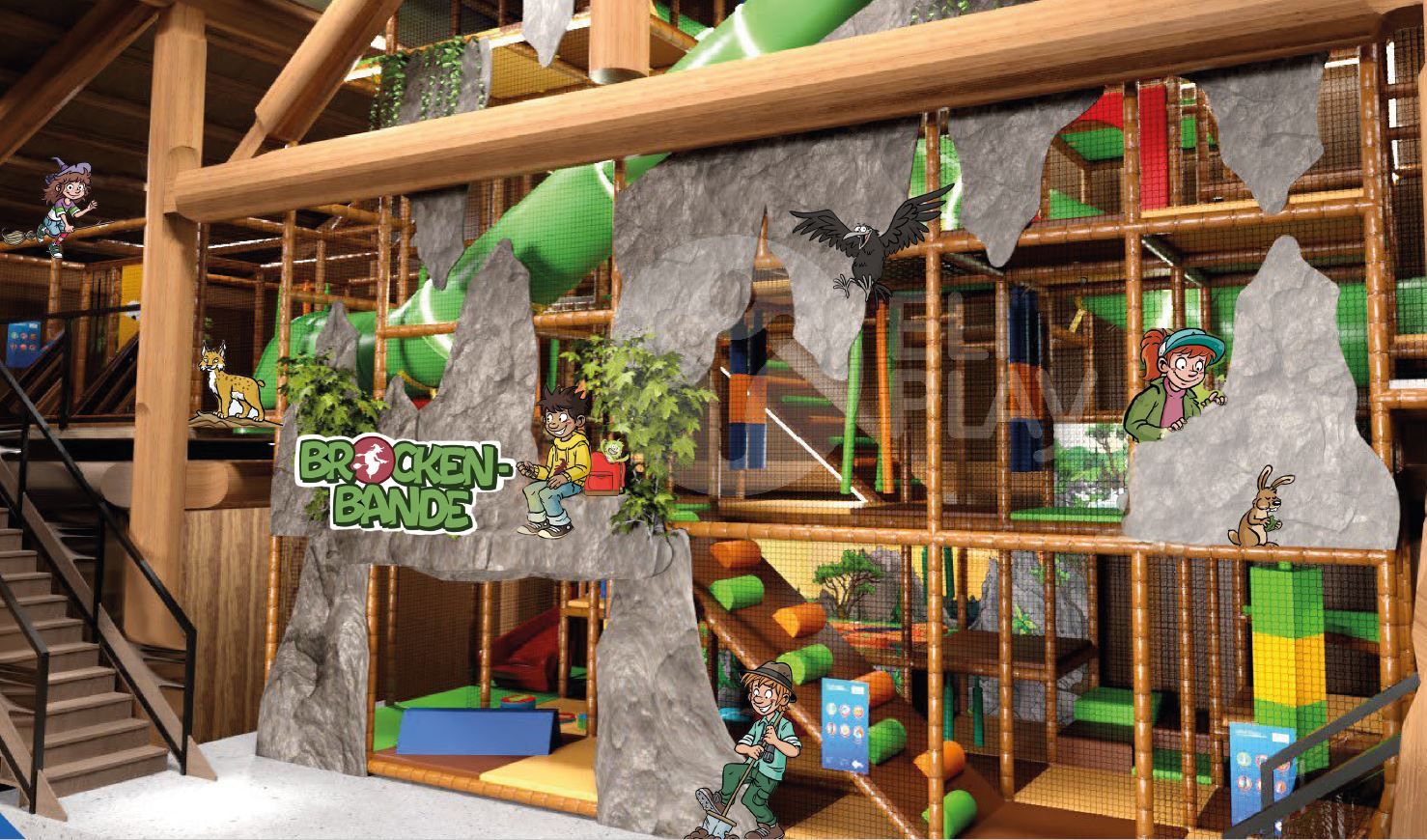 Brockenbande Indoor Spielewelt im Typisch Harz Regio-Shop