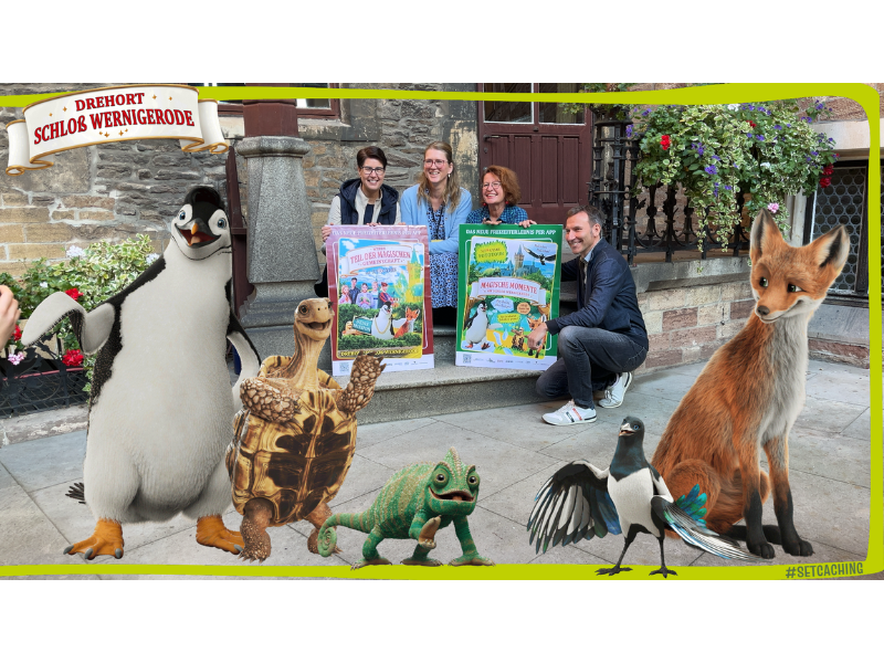 Set-Caching App Die Schule der magischen Tiere Schloß Wernigerode
